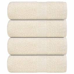 Gastendoekjes 4 st 30x50 cm 360 g/m 100% katoen crmekleurig