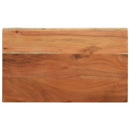 Tafelblad rechthoekig 50x20x2,5 cm massief acaciahout