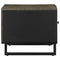 Salontafel 80x50x40 cm massief mangohout zwart