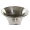 Vaas Home ESPRIT Zilverkleurig Aluminium Modern Fluitglas 24 x 24 x 49 cm