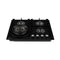Sam Cook glas gaskookplaat PSC-VH-1060 Zwart