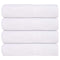 Handdoeken 4 st 50x100 cm 360 g/m 100% katoen wit
