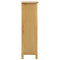 Schoenenkast 76x37x105 cm massief eikenhout