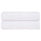 Douchehanddoeken 2 st 70x140 cm 360 g/m 100% katoen wit