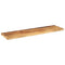Tafelblad rechthoekig 110x40x3,8 cm massief ruw mangohout