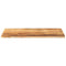 Tafelblad rechthoekig 100x60x3,8 cm massief ruw mangohout