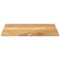 Tafelblad rechthoekig 90x60x2,5 cm massief mangohout