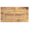 Tafelblad rechthoekig 100x70x2,5 cm massief mangohout