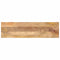 Tafelblad rechthoekig 110x30x2,5 cm massief mangohout