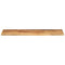 Tafelblad rechthoekig 120x20x2,5 cm massief ruw mangohout