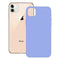 Telefoonhoes iPhone 12 Pro KSIX Soft Silicone iPhone 12, 12 Pro Kleur lavendel