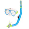 Snorkelbril en -buis voor Kinderen AquaSport Blauw (2 Stuks)