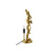 Bureaulamp Home ESPRIT Zwart Gouden Hars 40 W 220 V 16 x 16 x 43 cm