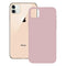 Telefoonhoes iPhone 12 Pro Max KSIX Soft Silicone iPhone 12 Pro Max Kleur Roze