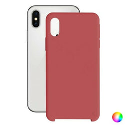 Telefoonhoes iPhone X/XS KSIX Soft Iphone X, XS Kleur Turkoois