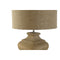 Bureaulamp Home ESPRIT Natuurlijk Jute Hout 50 W 220 V 36 x 36 x 58 cm
