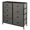 Ladenkast Max Home Grijs Marmer 80 x 81 x 30 cm