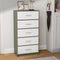 Ladenkast Max Home Wit Grijs Modern 58 x 112 x 30 cm