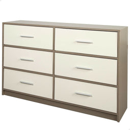 Ladenkast Max Home Wit Grijs Modern 114 x 70 x 30 cm