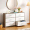 Ladenkast Max Home Wit Grijs Modern 114 x 70 x 30 cm