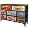 Ladenkast Max Home Vintage 103 x 77 x 30 cm