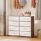 Ladenkast Max Home Wit Grijs Modern 114 x 92 x 30 cm