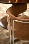 Light&living Eetkamerstoel 56x52x72 cm ADANTE karamel+chroom