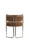 Light&living Eetkamerstoel 56x52x72 cm ADANTE karamel+chroom