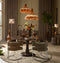 Light&living Eetkamerstoel 56x52x72 cm ADANTE karamel+chroom