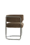 Light&living Eetkamerstoel 56x52x72 cm ADANTE donker bruin+chroom