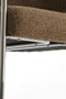 Light&living Eetkamerstoel 56x52x72 cm ADANTE donker bruin+chroom