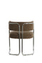 Light&living Eetkamerstoel 56x52x72 cm ADANTE donker bruin+chroom