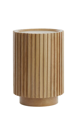 Light&living Bijzettafel Ø33x47 cm KIYOSE mango hout naturel