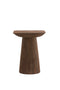Light&living Bijzettafel 45x45x59 cm DEGO mat donker bruin
