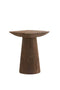Light&living Bijzettafel 45x45x59 cm DEGO mat donker bruin
