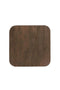 Light&living Bijzettafel 45x45x59 cm DEGO mat donker bruin