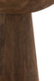 Light&living Bijzettafel 45x45x59 cm DEGO mat donker bruin