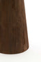 Light&living Bijzettafel 45x45x59 cm DEGO mat donker bruin