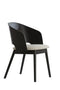 Light&living Eetkamerstoel 56x49x79 cm NIEBLA hout zwart+beige