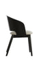 Light&living Eetkamerstoel 56x49x79 cm NIEBLA hout zwart+beige