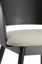 Light&living Eetkamerstoel 56x49x79 cm NIEBLA hout zwart+beige