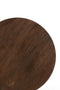 Light&living Bijzettafel Ø40x50 cm MIRTO hout mat donker bruin