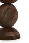 Light&living Bijzettafel Ø40x50 cm MIRTO hout mat donker bruin
