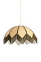 Light&living Hanglamp Ø55x36,5 cm SULINA raffia naturel+groen