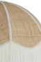 Light&living Hanglamp Ø60x41 cm MALACIA raffia naturel+crème