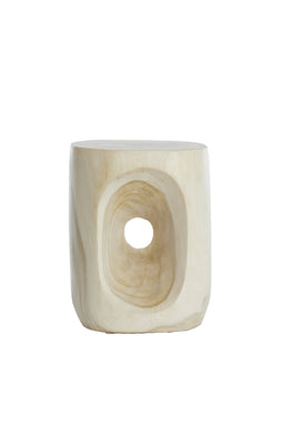 Light&living Bijzettafel 35x29x46 cm MORILO hout licht naturel