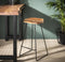 AnLi Style Barstoel houten zitting