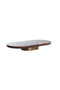 Light&living Schaal op voet 50x24x6 cm BELO rood agaat+antiek brons