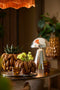 Light&living Vaas deco 31x30,5x21,5 cm PALATIK keramiek cognac bruin