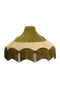 Light&living Kap Ø45x36 cm MIZIA velvet groen+webbing naturel